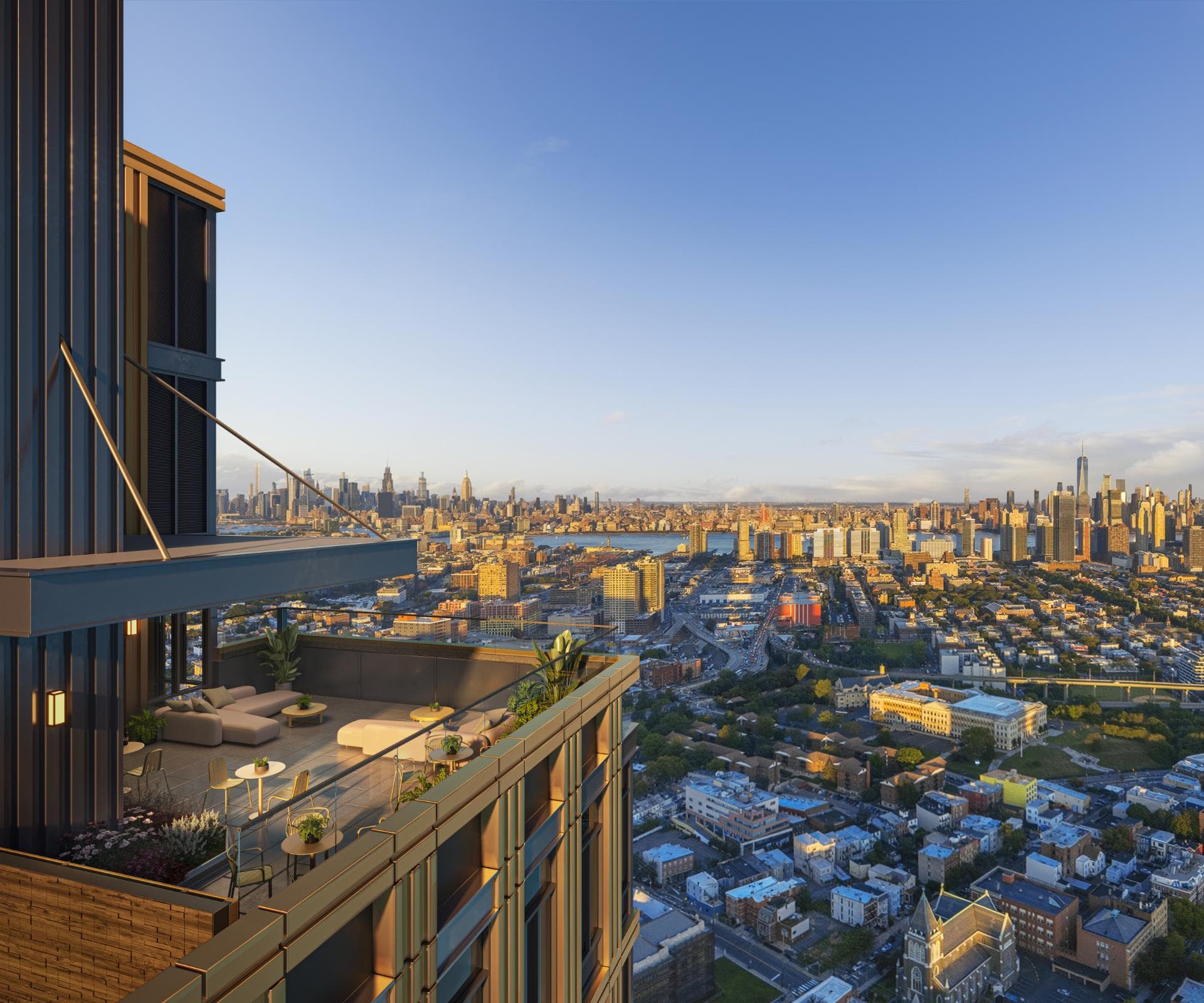 505 Summit roof terrace